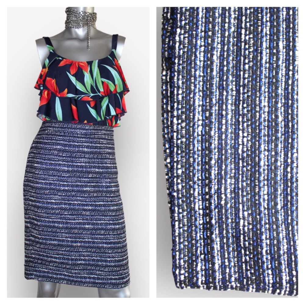 Tweed J. Crew Midi Skirt